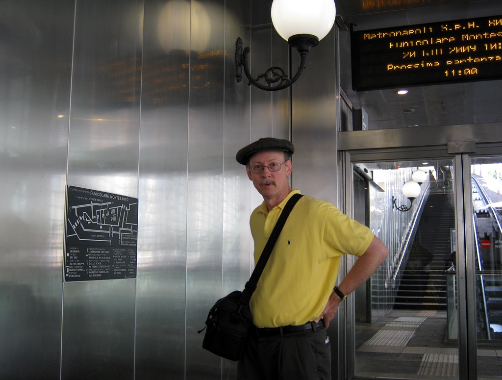 Bob at Funicular Station