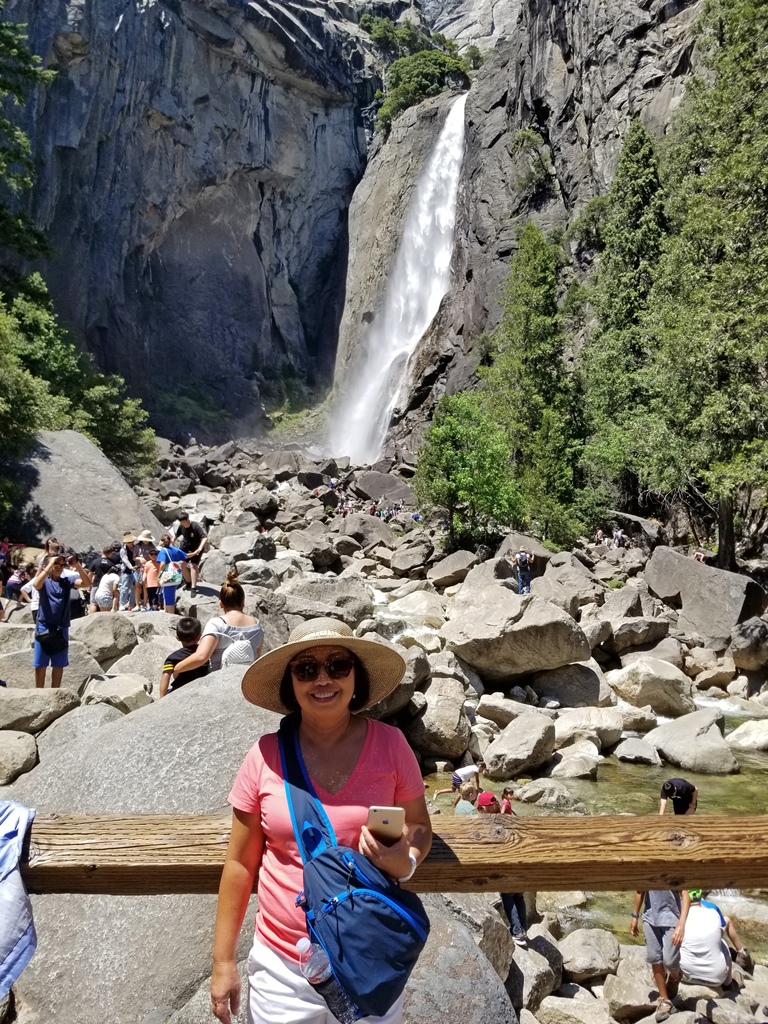 Nella and Lower Yosemite Falls