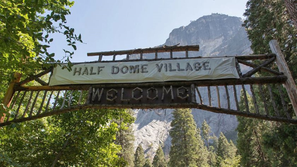 Half Dome Village Sign