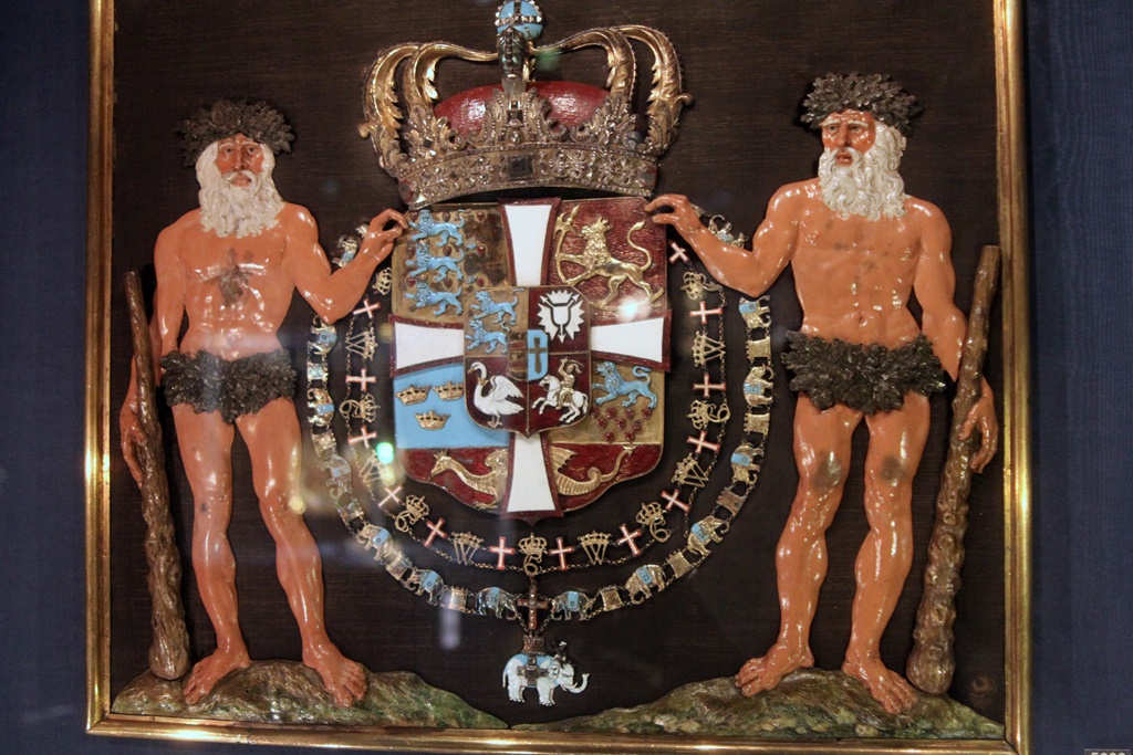 Coat of Arms with Woodwoses