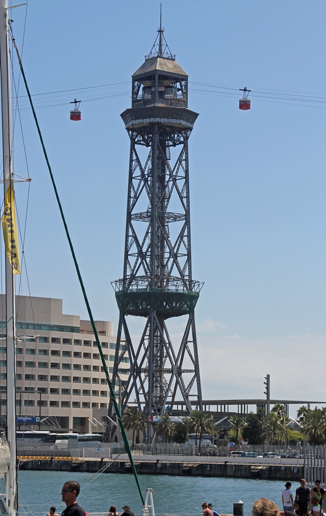 Torre Jaume I with Gondolas