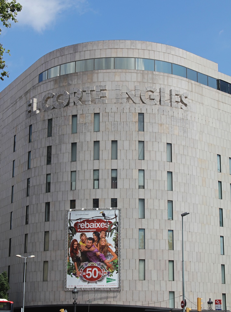 El Corte Inglés, Plaça de Catalunya