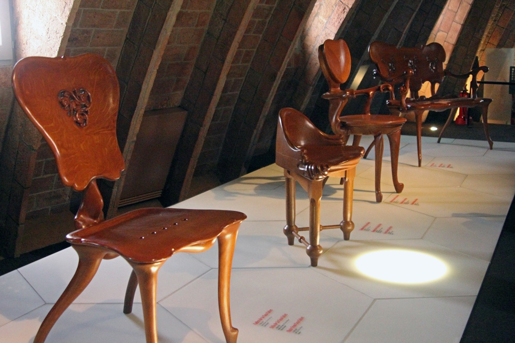 Gaudí-Designed Chairs