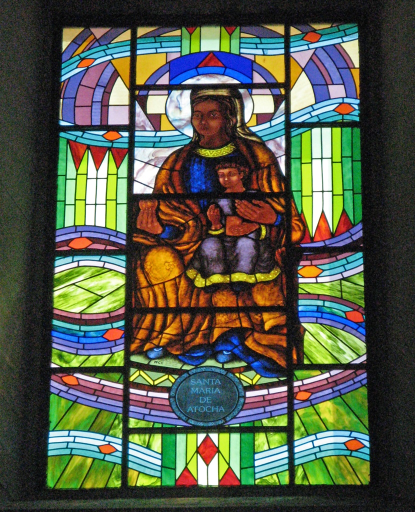 Stained Glass of Santa Maria de Atocha