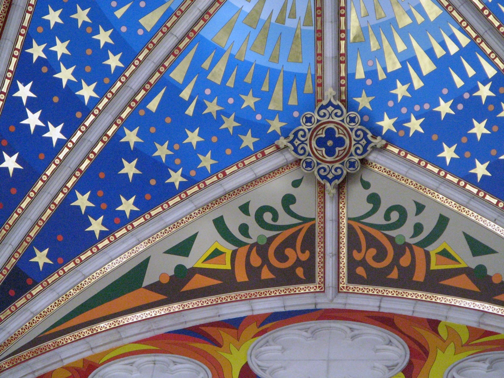 Painted Ceiling Near Dome