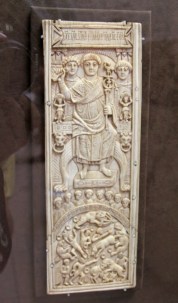 Ivory Diptych Leaf (Constantinople, 506 A.D.)