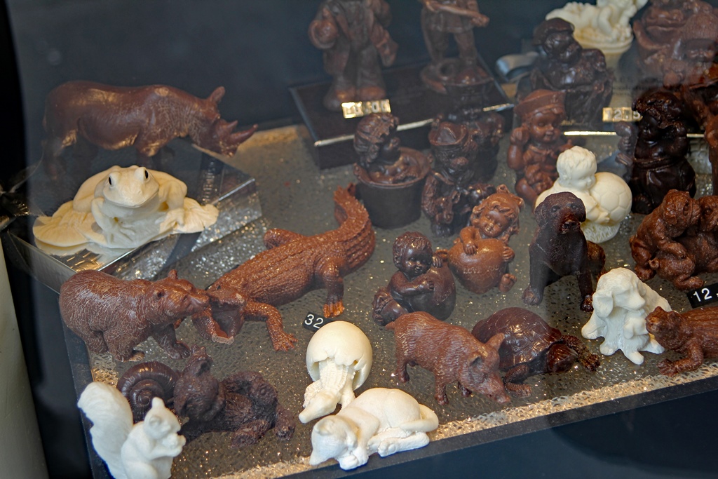 Chocolate Figures, Jean-Charles Rochoux Chocolaterie
