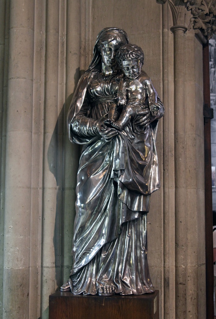 Virgin and Child Statue