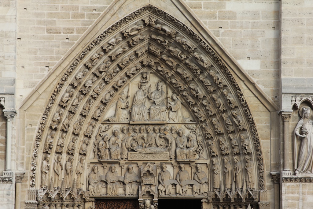 Above Virgin Doorway