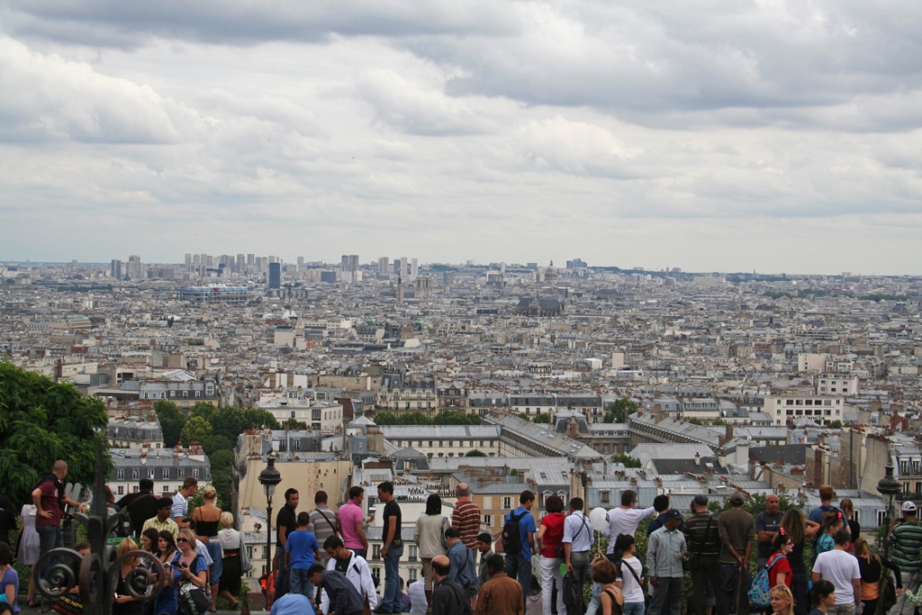 View South from Sacré-Coeur