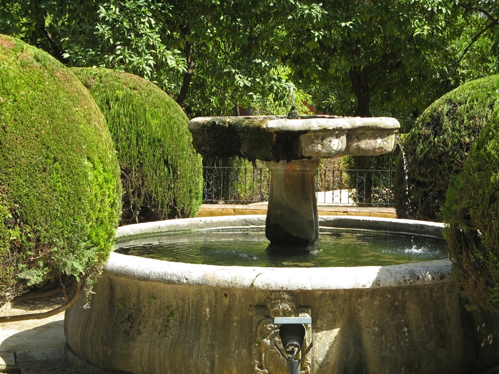 Fountain, Poets' Garden