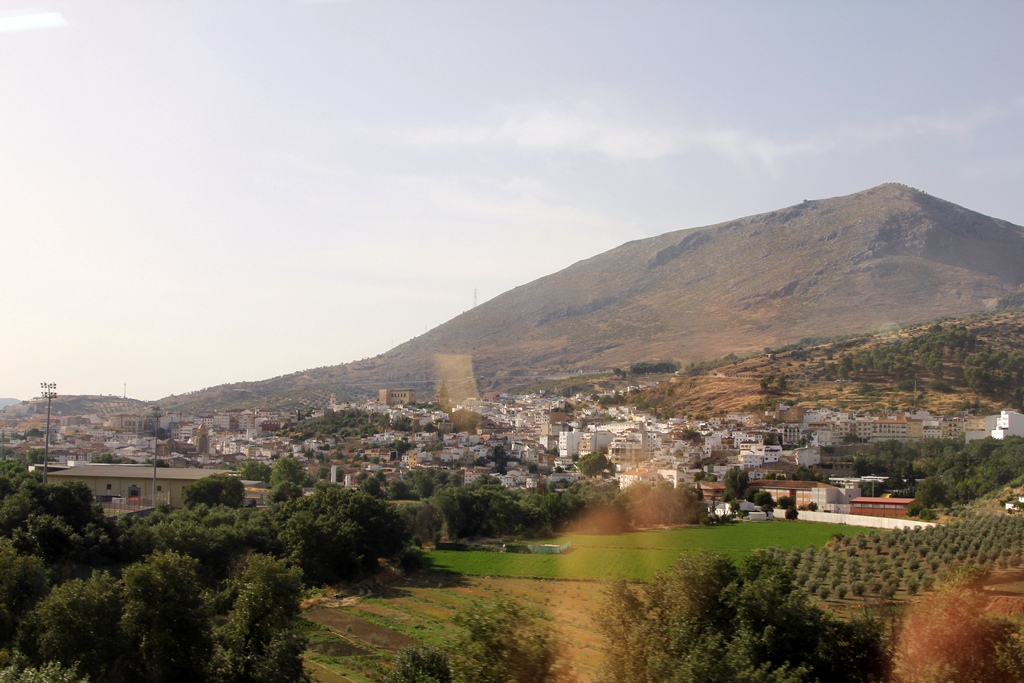 Town with Hill