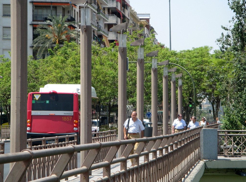 Pedestrian Walkway, Puente de San Telmo