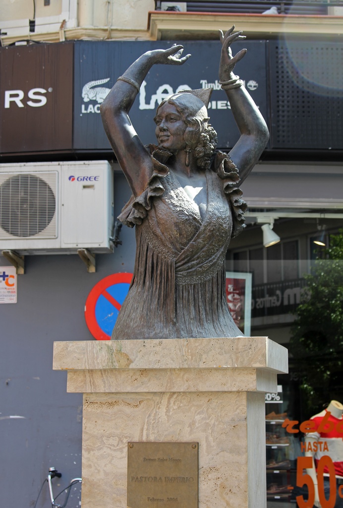 Statue of Flamenco Dancer