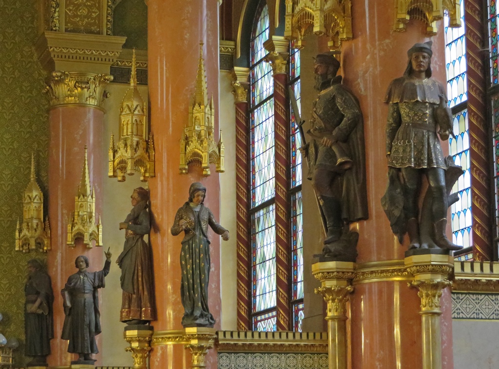 Statues, Upper House Lobby