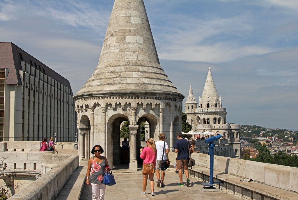 Nella on Fisherman's Bastion