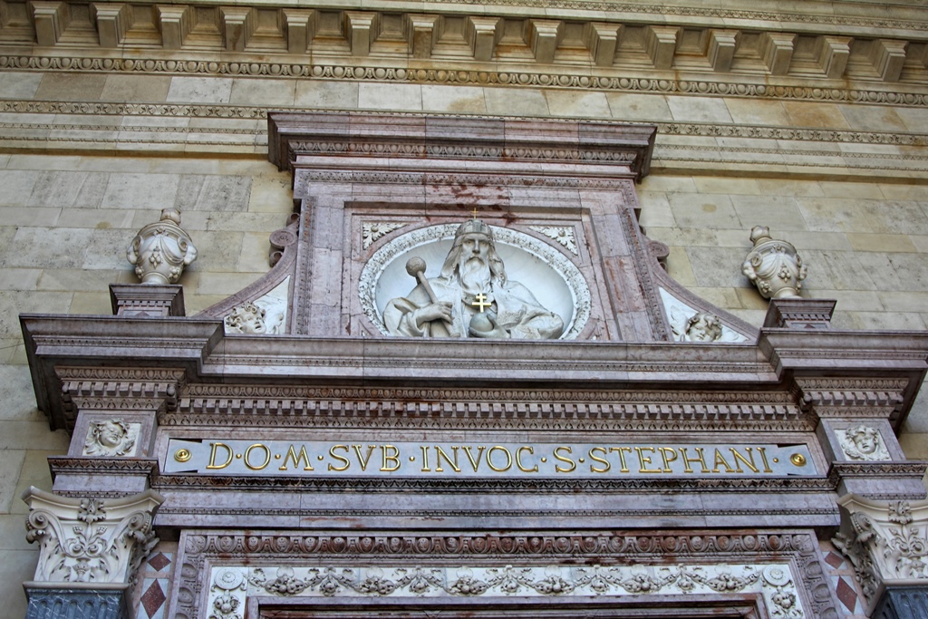 St. Stephen Above Doorway