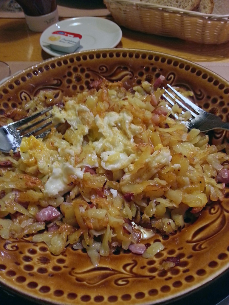 Ham and Cheese Rösti