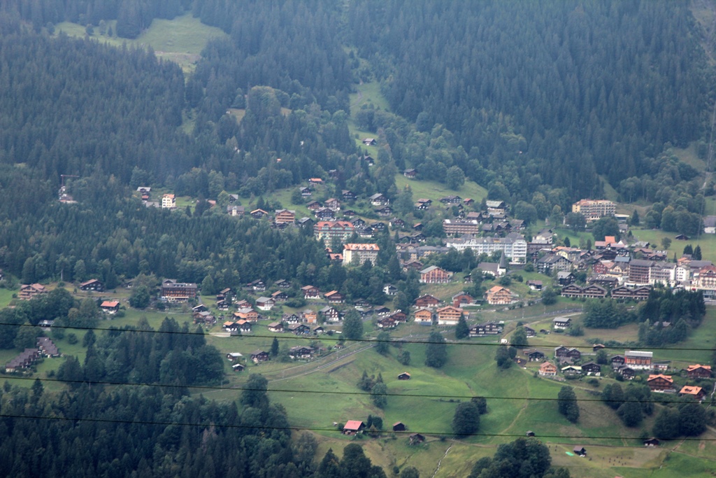 Wengen from Grütschalp