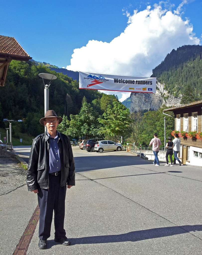 Bob and Jungfrau Marathon Banner