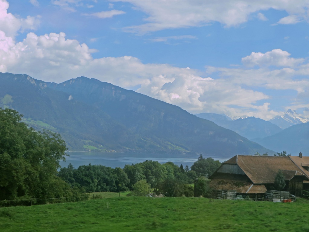 Thunersee and Mountains