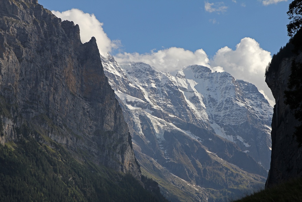 Mountains and View into Valley