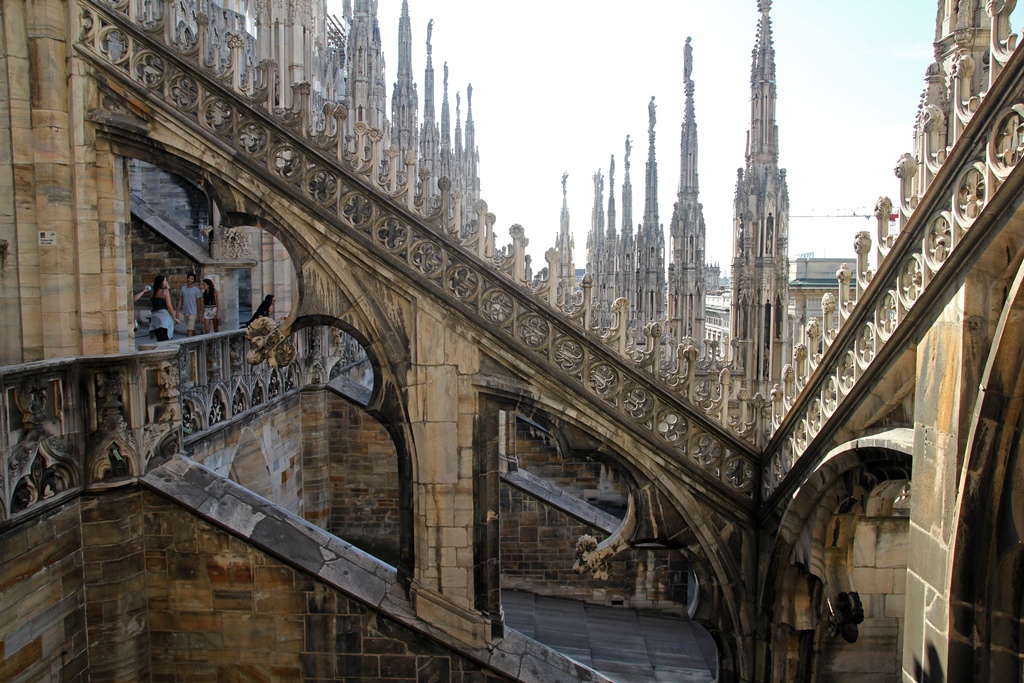 Spires and Flying Buttress