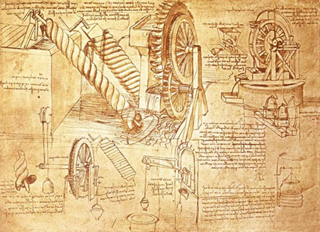 A Page from the Codex Atlanticus