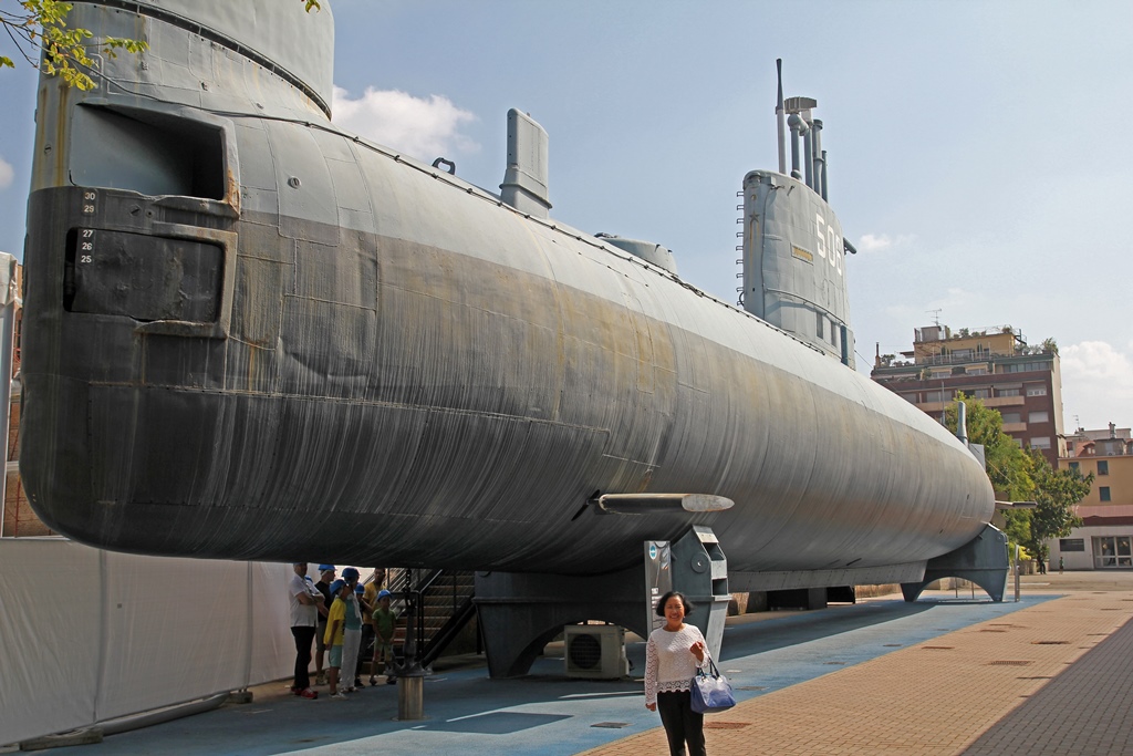 Nella and Enrico Toti Submarine