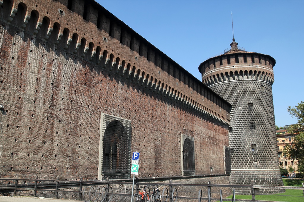 Castle Wall and Carmine Tower