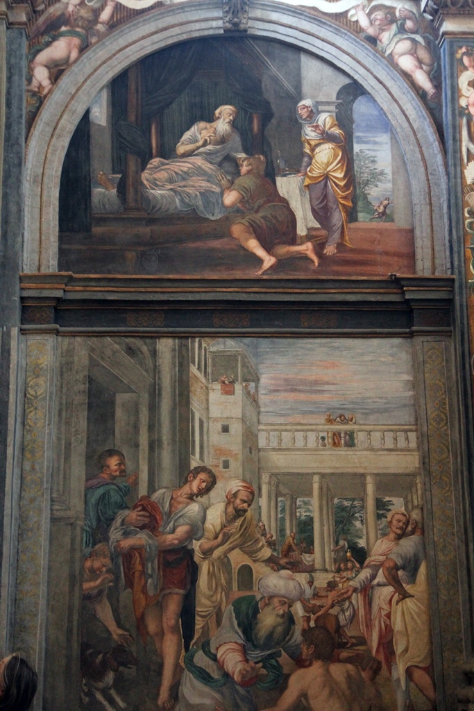 Frescoes Next to Entrance
