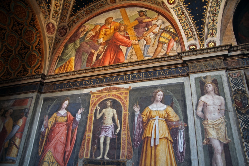 Partition Wall Frescoes