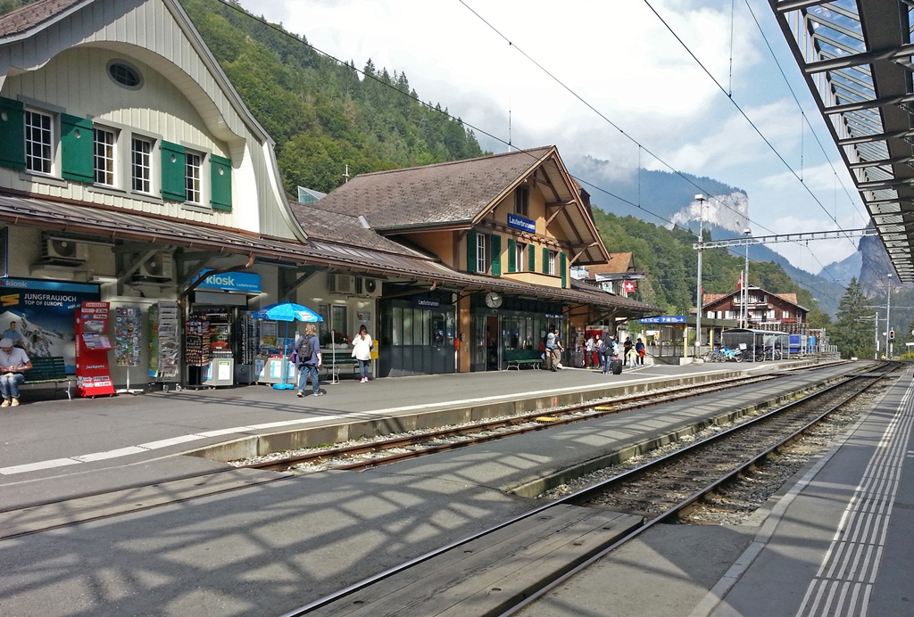 Lauterbrunnen Train Station