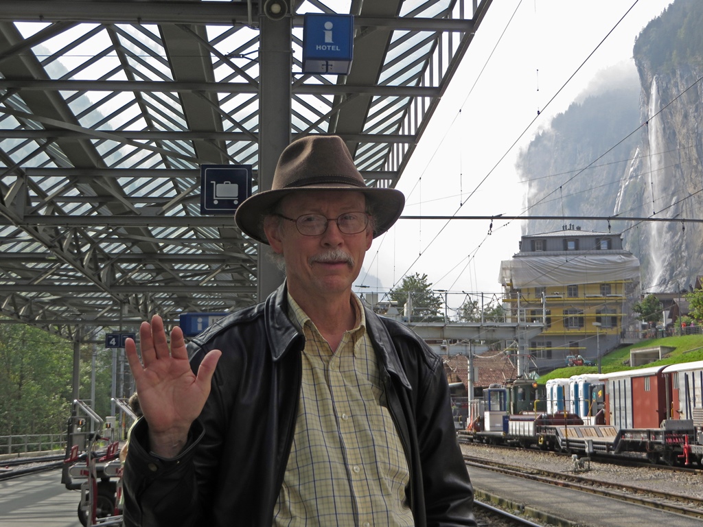 Bob at Train Station