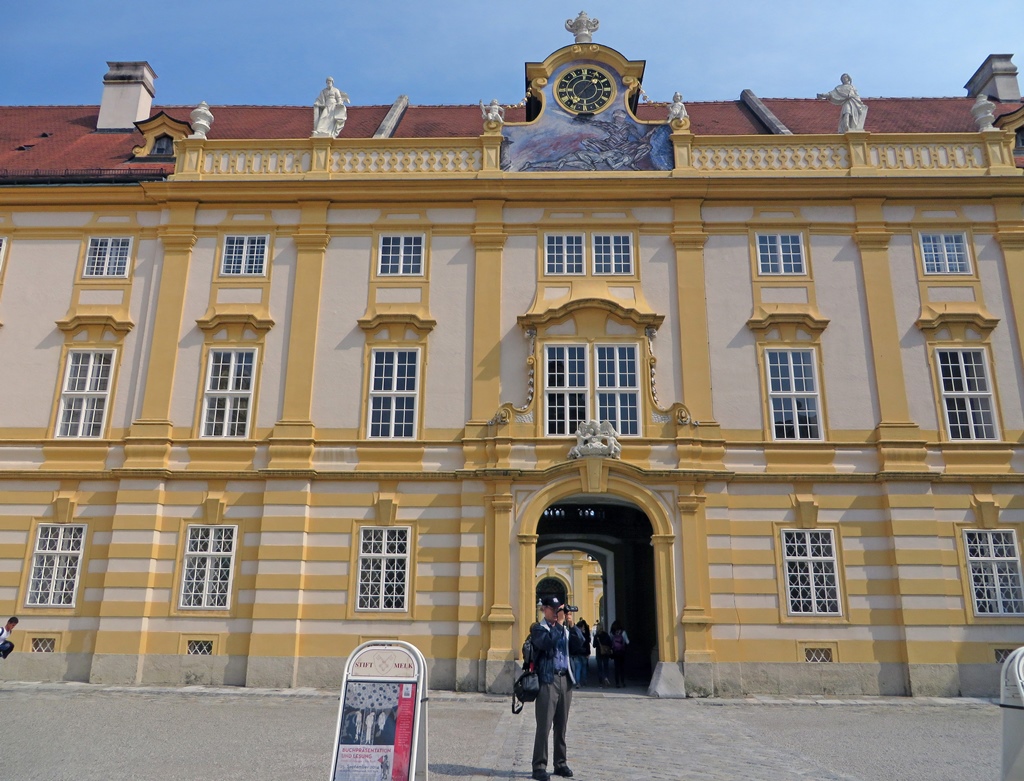 Bob in Prelate's Courtyard