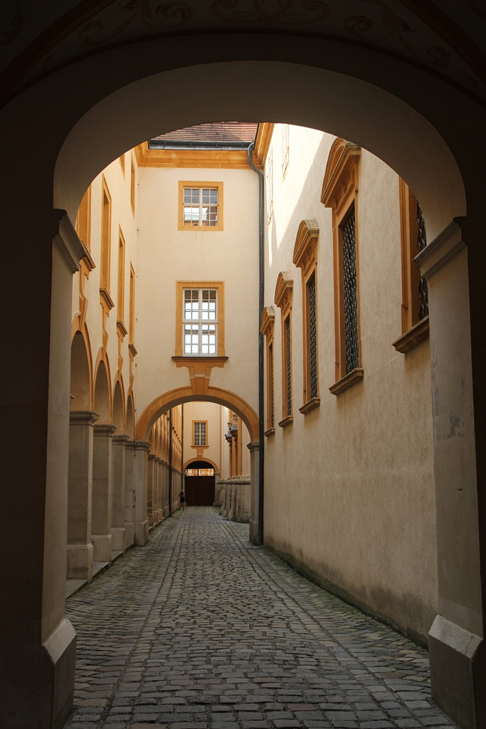 Walkway Between Museum and Church