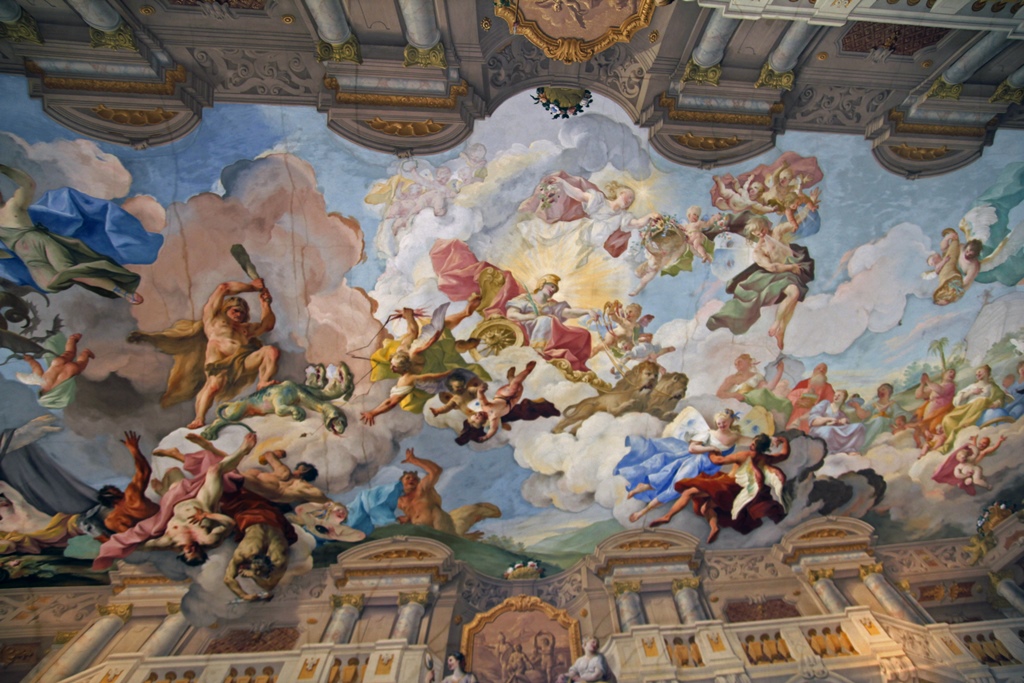 Marble Hall Ceiling Fresco
