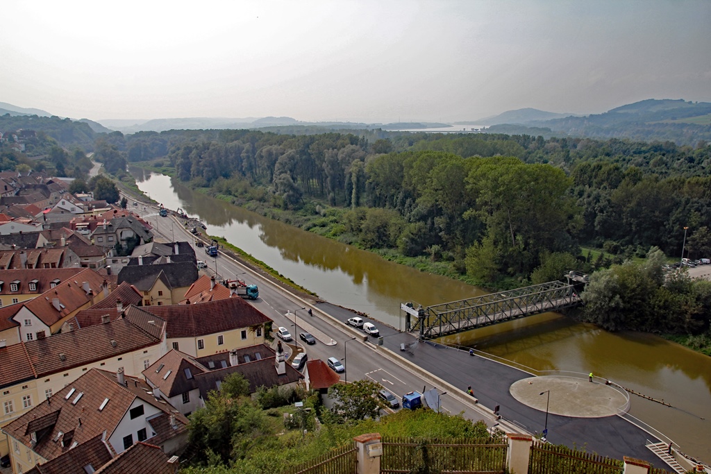Melk River with Bridge