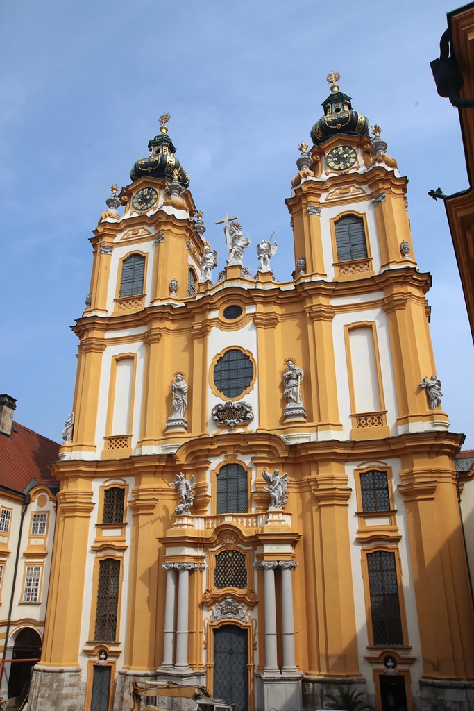 Church Façade from Balcony