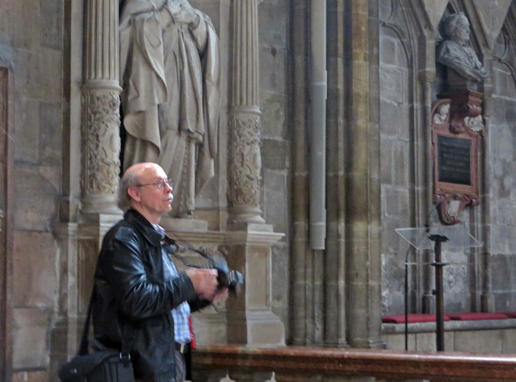 Bob Photographing Church