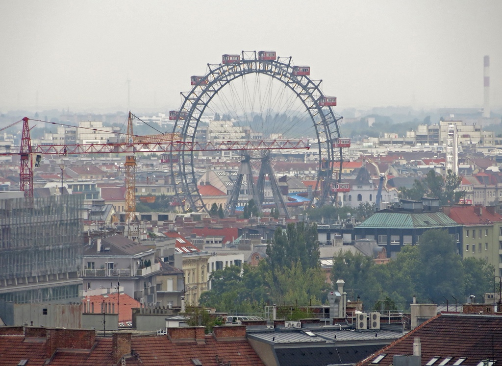 Riesenrad from North Tower