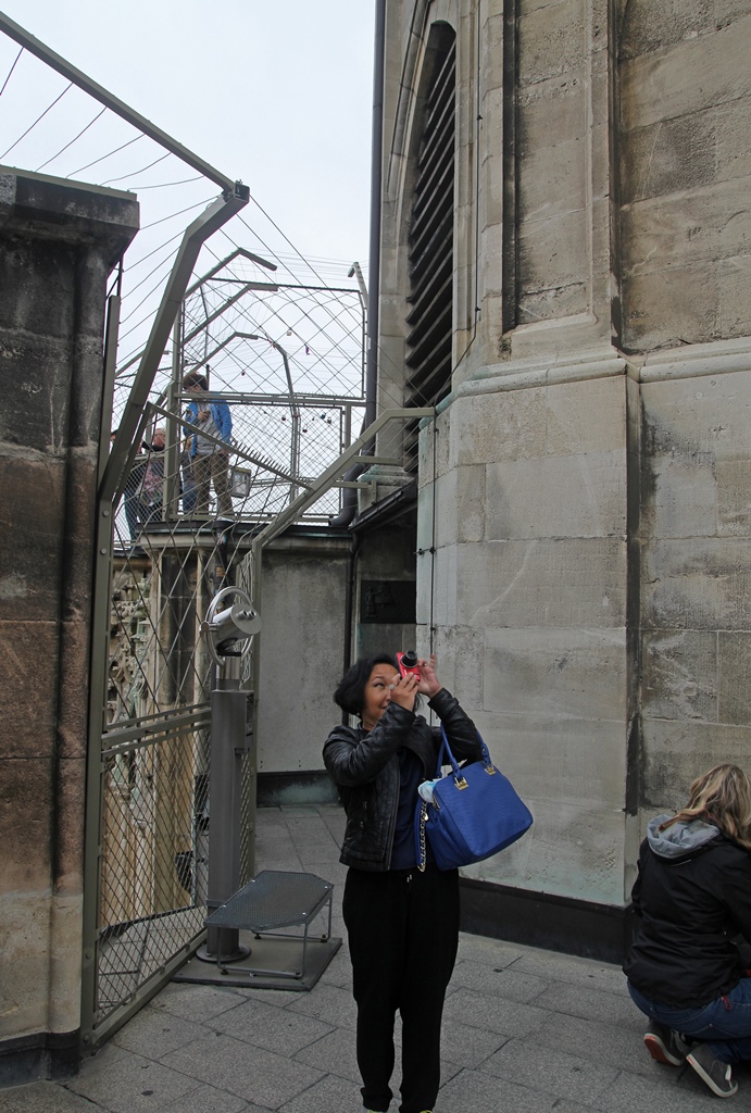 Nella on North Tower
