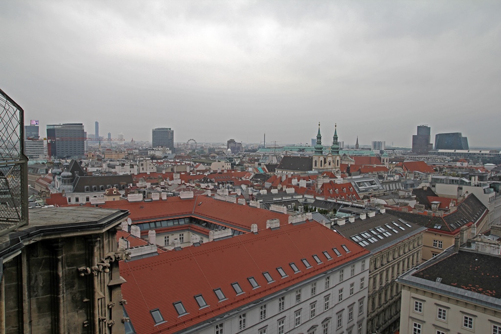 View North from North Tower