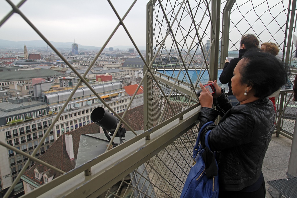 Nella on North Tower