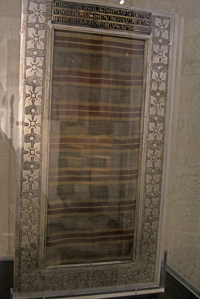 Fragment from Tablecloth of Last Supper