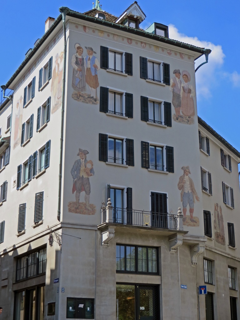 Painted Building on Kirchgasse