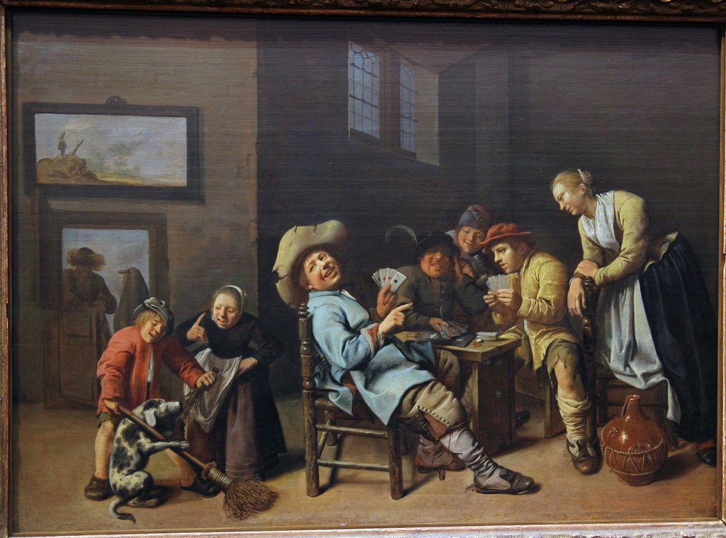 Card-playing Children