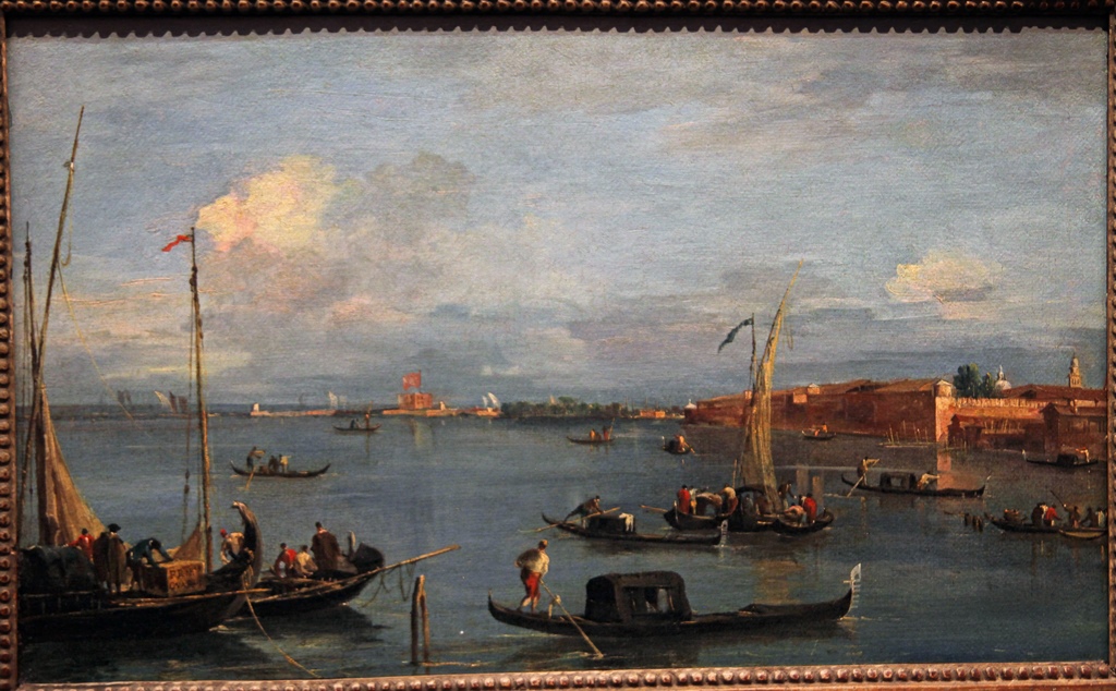 The Lagoon with Fort San Nicolò