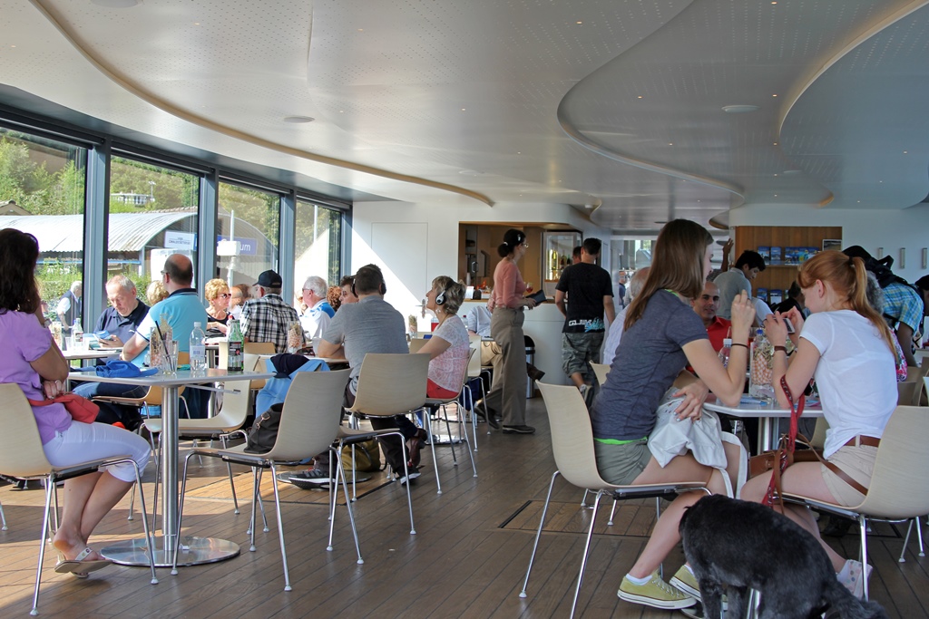 Indoors on the Boat