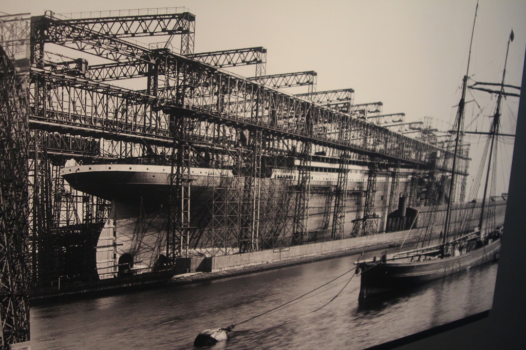 Titanic in Slipway